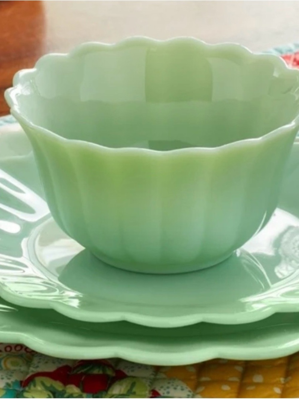 Pioneer Woman Timeless Beauty Jade 3 pc. Set. Never used. NWOB.